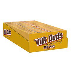 Milkduds Chocolate & Caramel Theatre Box 141g 12 Pack