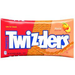 Twizzler Peach Ropes 453g Main image