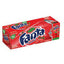 Fanta Strawberry Flavoured Soda 355ml 12 Pack