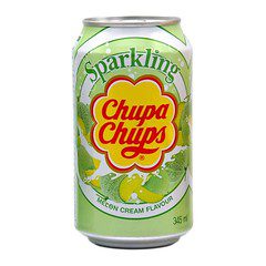 Chupa Chups Melon Cream 345ml 24 Pack