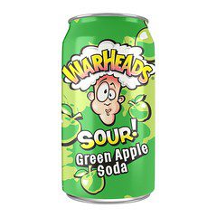 Warheads Green Apple Soda 355ml 12pack Main image