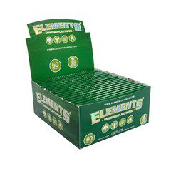 Element Green King Size Rolling Paper 50 Pack Main image