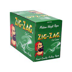 Zig Zag Green Regular Size Rolling Paper 100 Pack