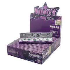 Juicy Jay's Grape Flavoured Rolling Paper 24 Pack