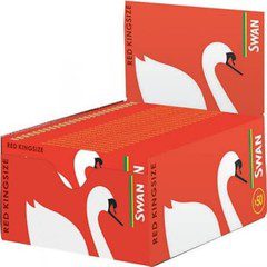 Swan Red King Size Rolling Paper 50 Pack