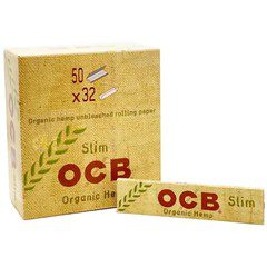 OCB Slim Organic King Size Rolling Paper 50 Pack Main image