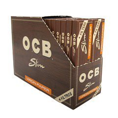 OCB Virgin Connoissour Rolling Paper & Tips 32 Pack Main image