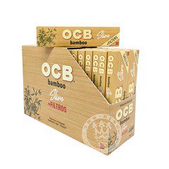 OCB Bamboo Connoissour Rolling Paper & Tips 32 Pack Main image