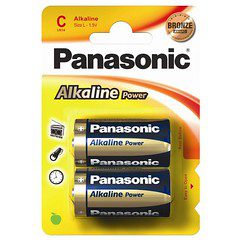 Panasonic Alkline C Batteries 4X12 Pack Main image