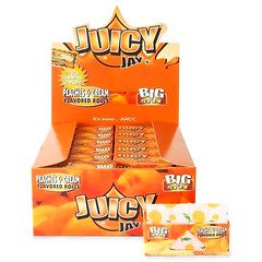 Juicy Jay's Peach & Cream Flavoured Big Size Roll 24 Pack Main image