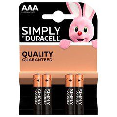 Duracell AAA/4 Simply 10 Pack Main image