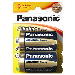 Panasonic Alkline D Batteries 4X12 Pack Main image