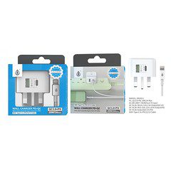 NA0331 TypeC 20W PD &amp; USB 3A QC Wall Charger with TypeC to Lightening Fast Cable