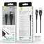 NB1227 Iphone 5/6/7/8/X/XS Zinc Alloy Cable 1M 2.4A With Assorted Colour