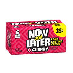 Now And Later Cherry 26g 24 Pack