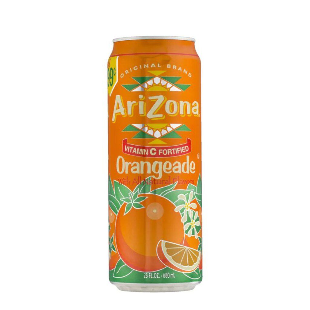 Arizona Orangeade Fruit Juice Cocktail 680ml 24 Pack Main image