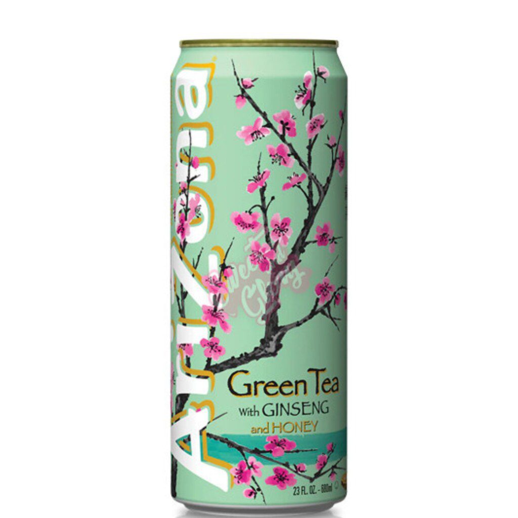 Arizona Green Tea with Ginseng and Honey 500ml 24 Pack