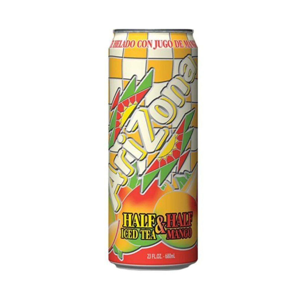Arizona Half Iced Tea & Half  Mango 680ml 24 Pack Main image