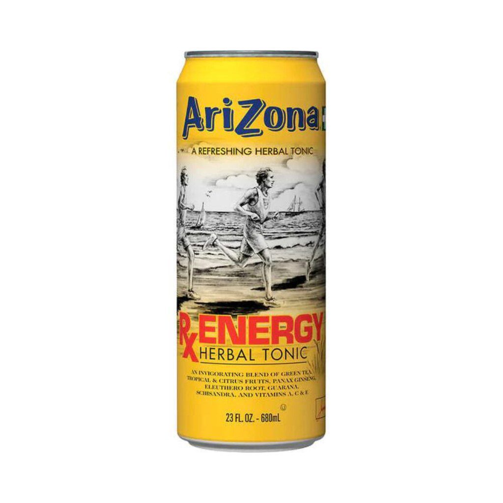 Arizona RX Energy Herbal Tonic 680ml 24 Pack