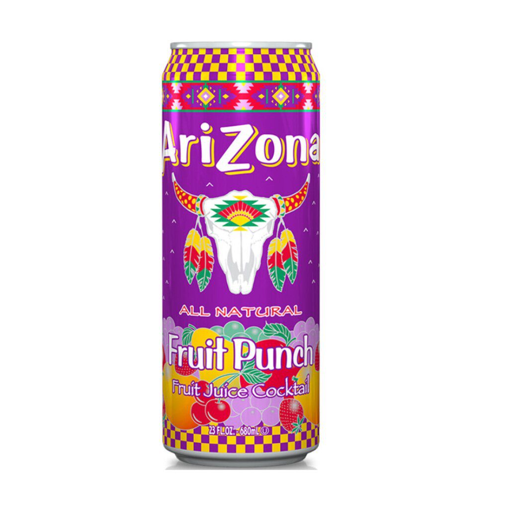 Arizona Fruit Punch Fruit Juice Cocktail 680ml 24 Pack Main image