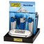 Clipper Blue &Silver Metal Lighter 12 Pack