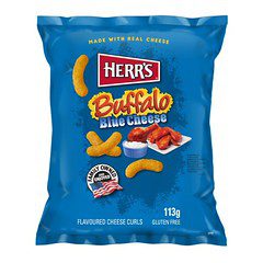 HERR'S Buffalo Blue Cheese 113g x12 pack