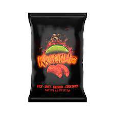 Kronchis Spicy Limey crunchy corn snack 4oz 113 12 Pack