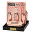 Clipper Rose Gold Metal Lighter 12 Pack