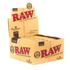Raw Classic Connoisseur Papers & Tips 24 Pack Main image