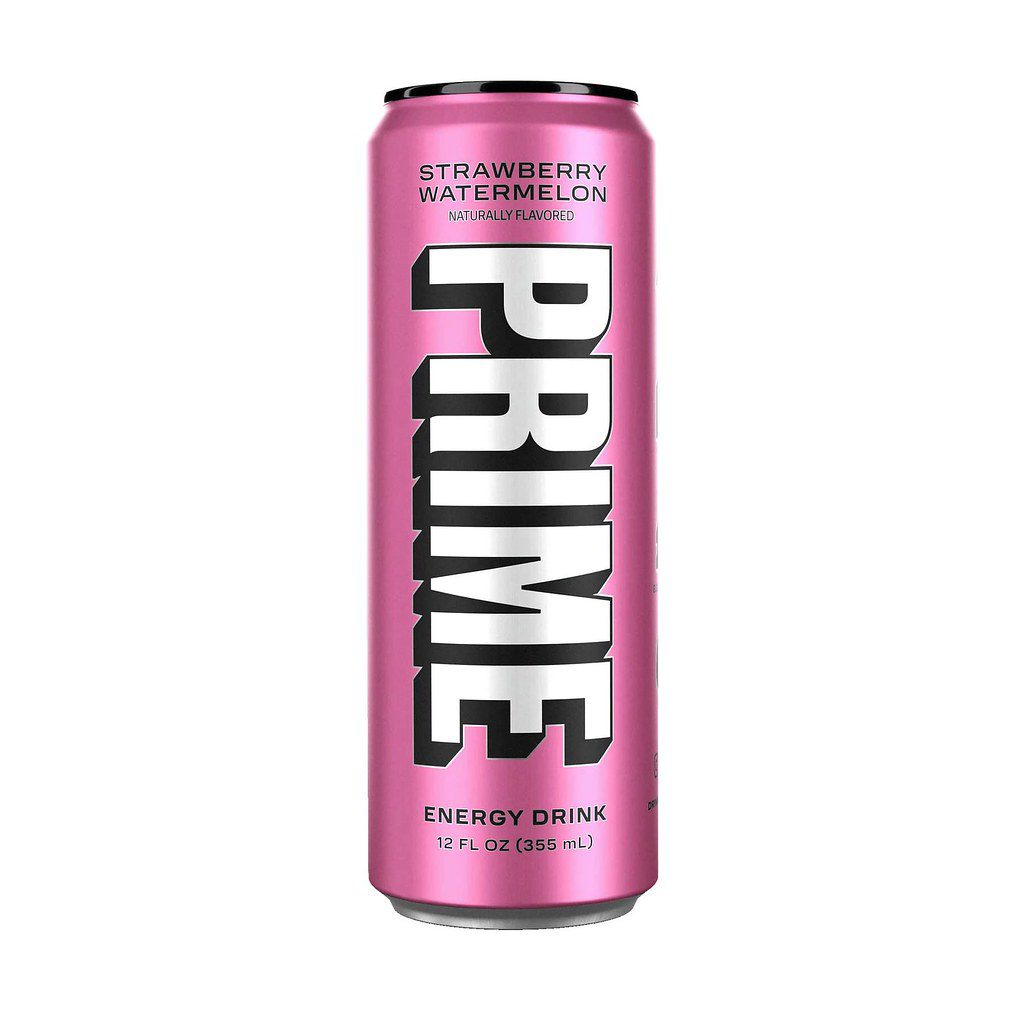 Prime Hydration Strawberry Watermelon Cans 24 Pack Main image