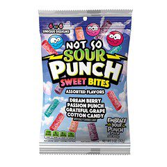 Sour Punch Sweet Bites Not So Sour 142g Main image