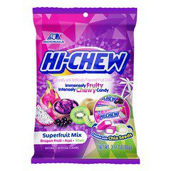 Hi-Chews Superfruit Mix Candy 90g Peg Bag