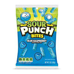 Sour Punch Bites Blue Raspberries 142g Main image