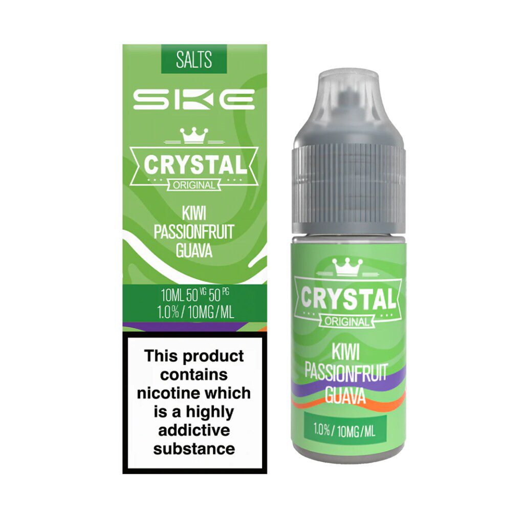 Crystal Nic Salt 10ml Kiwi Passion Fruit Guava 10 Pack Main image