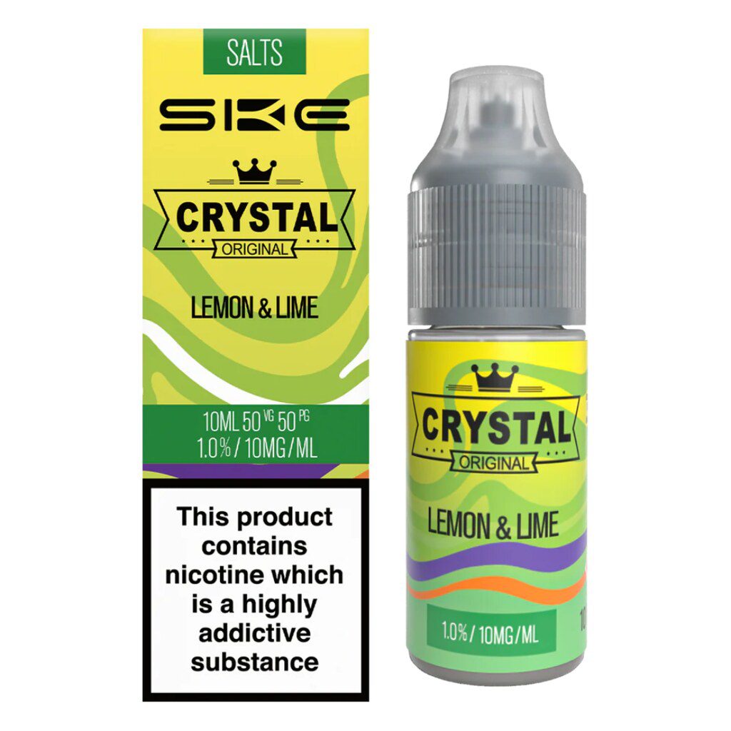 Crystal Nic Salt 10ml Lemon & Lime 10 Pack Main image