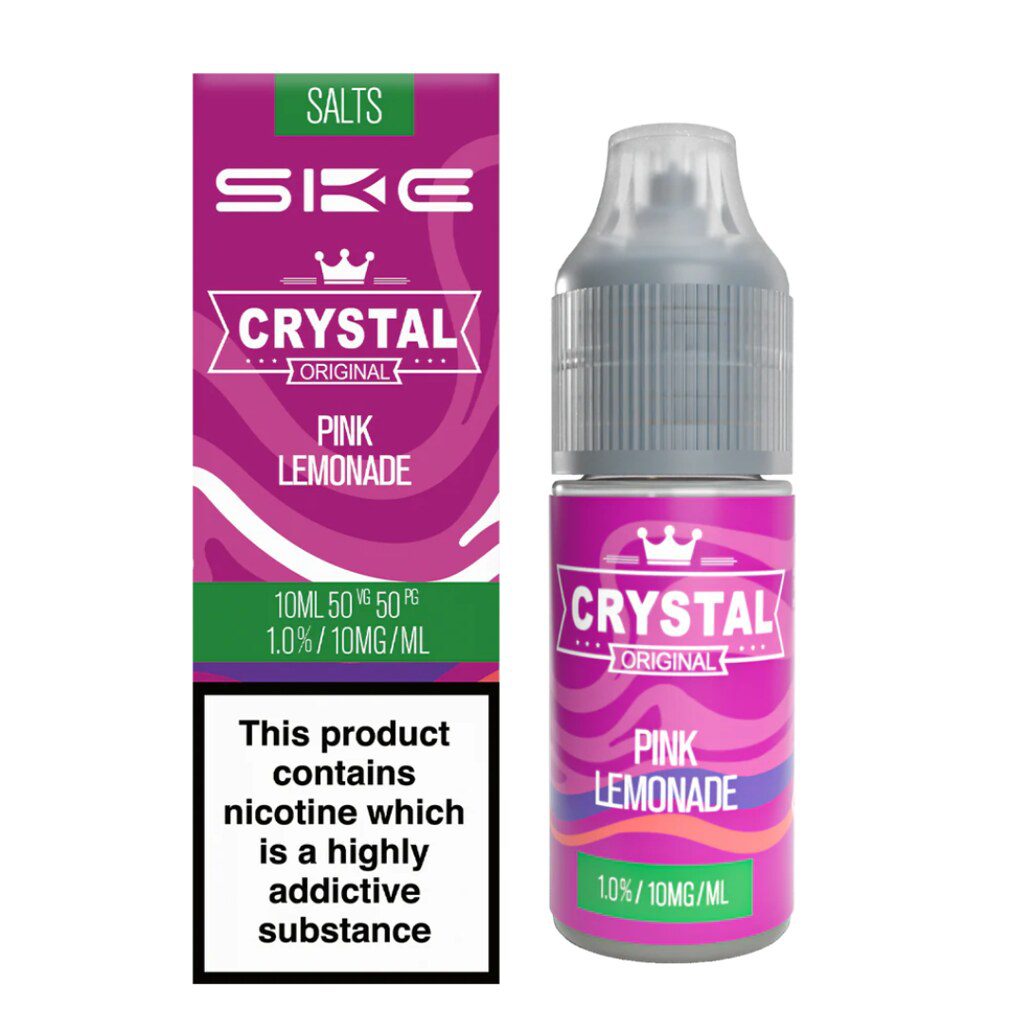 Crystal Nic Salt 10ml Pink Lemonade 10 Pack - 10mg Main image