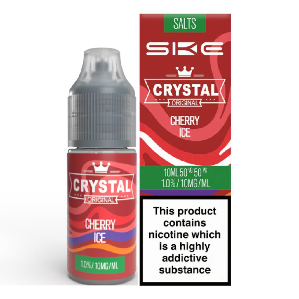 Crystal Nic Salt 10ml Cherry Ice 10 Pack Main image