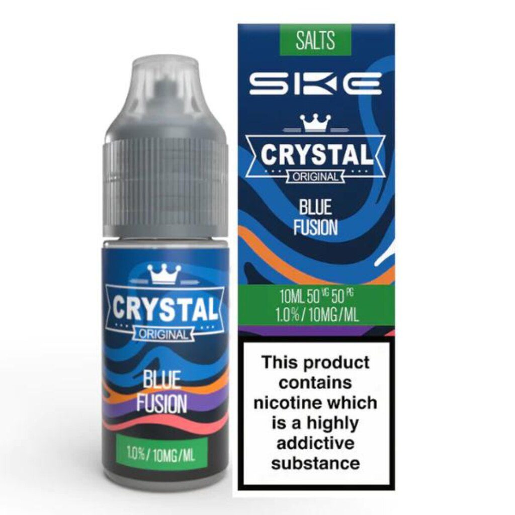 Crystal Nic Salt 10ml Blue Fusion 10 Pack