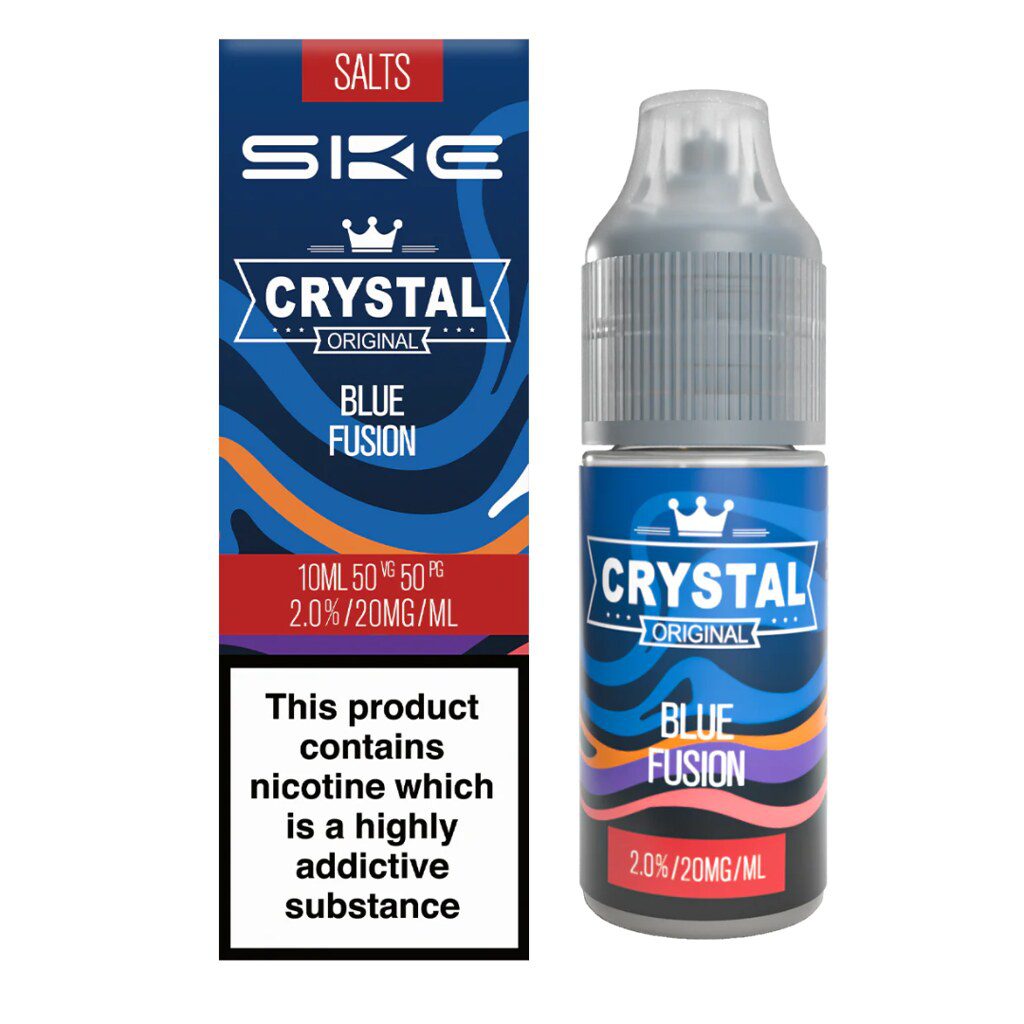 Crystal Nic Salt 10ml Blue Fusion 10 Pack - 20mg Main image