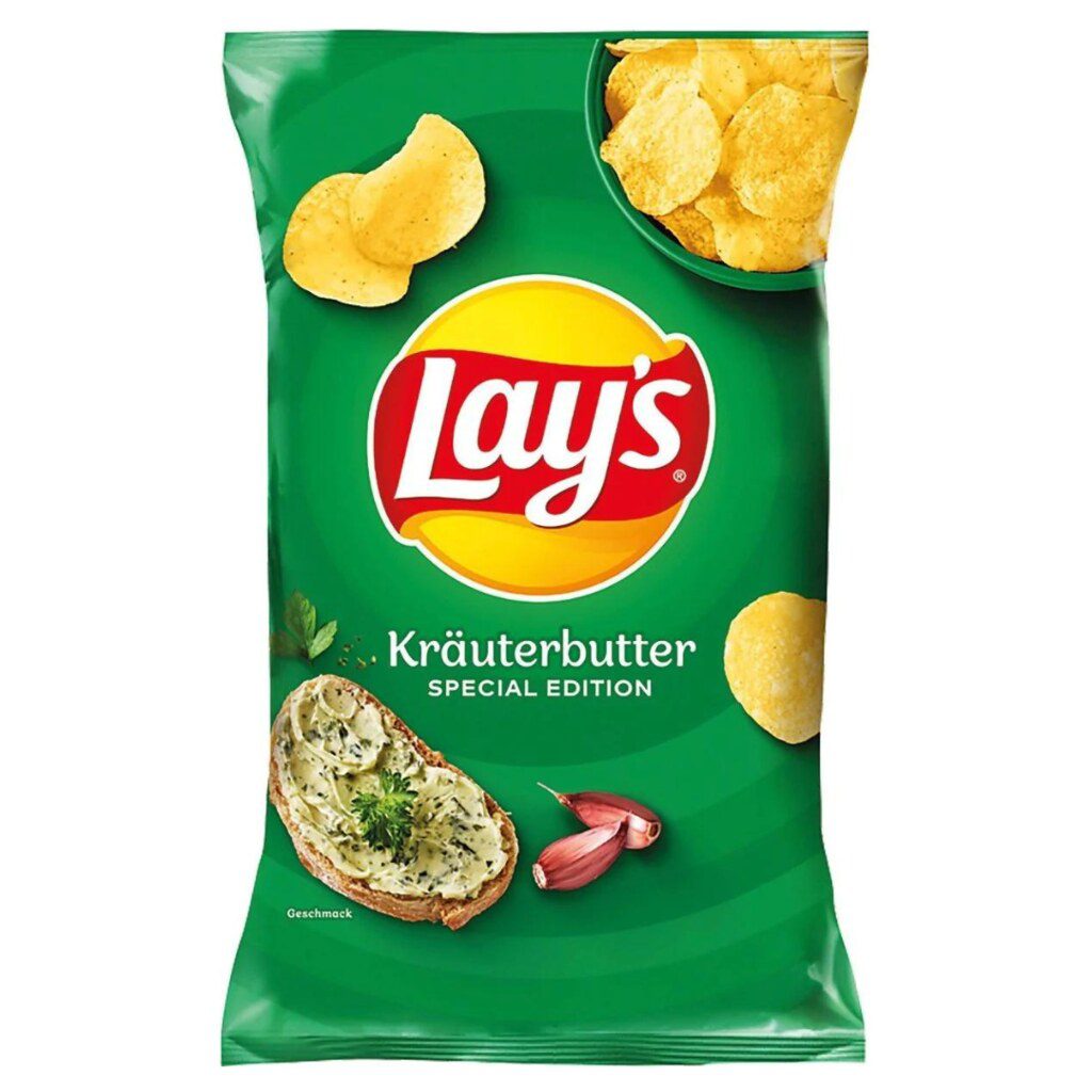 Lays Butter Flavour 140g 9 Pack Main image