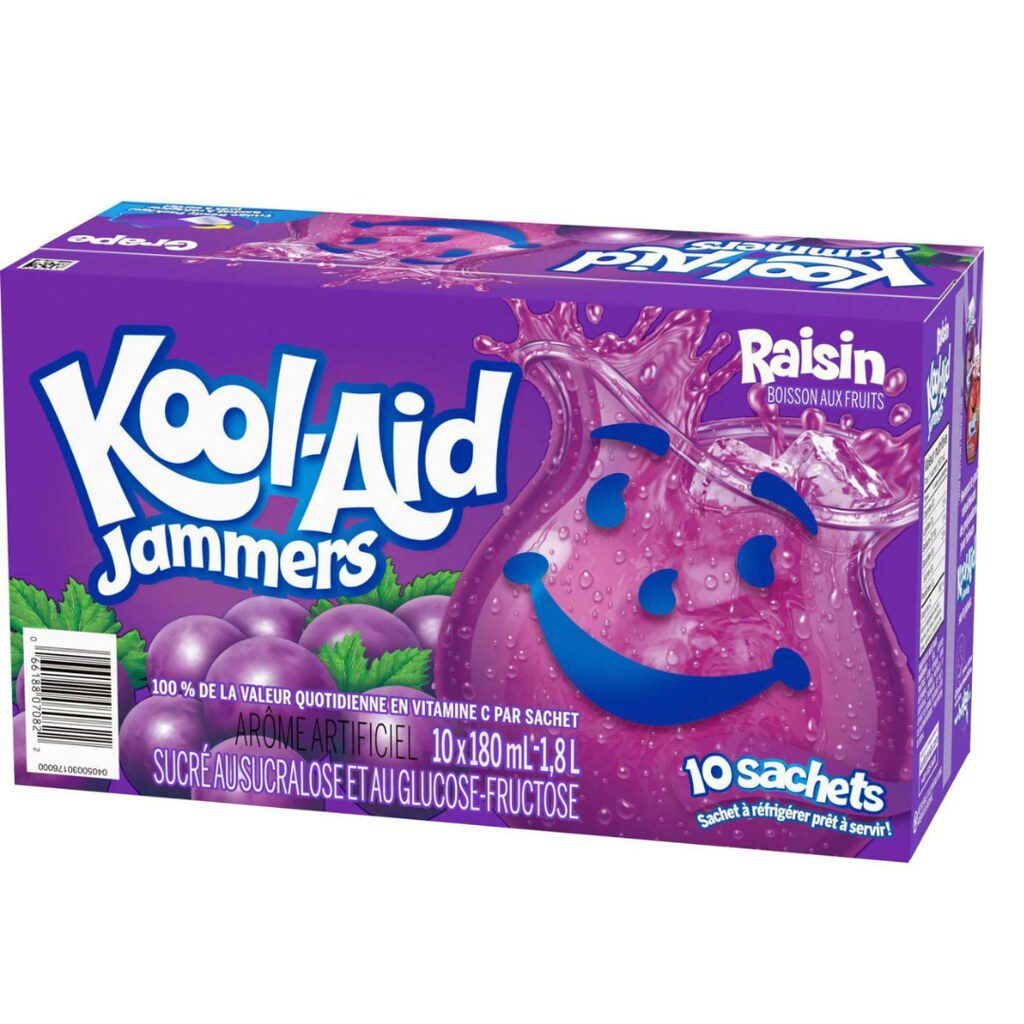 Kool Aid Jammers Grape 180ml 40 Pack Main image