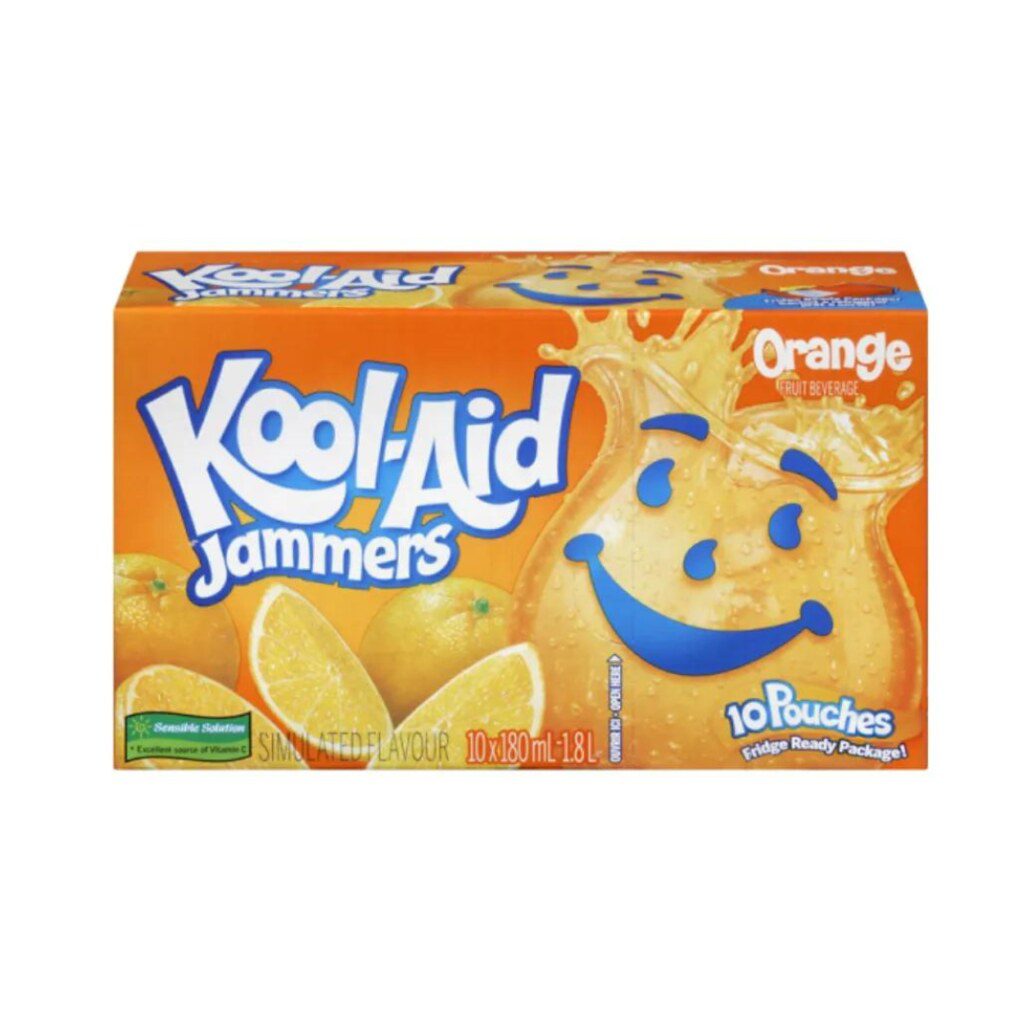 Kool Aid Jammers Orange 180ml 40 Pack Main image