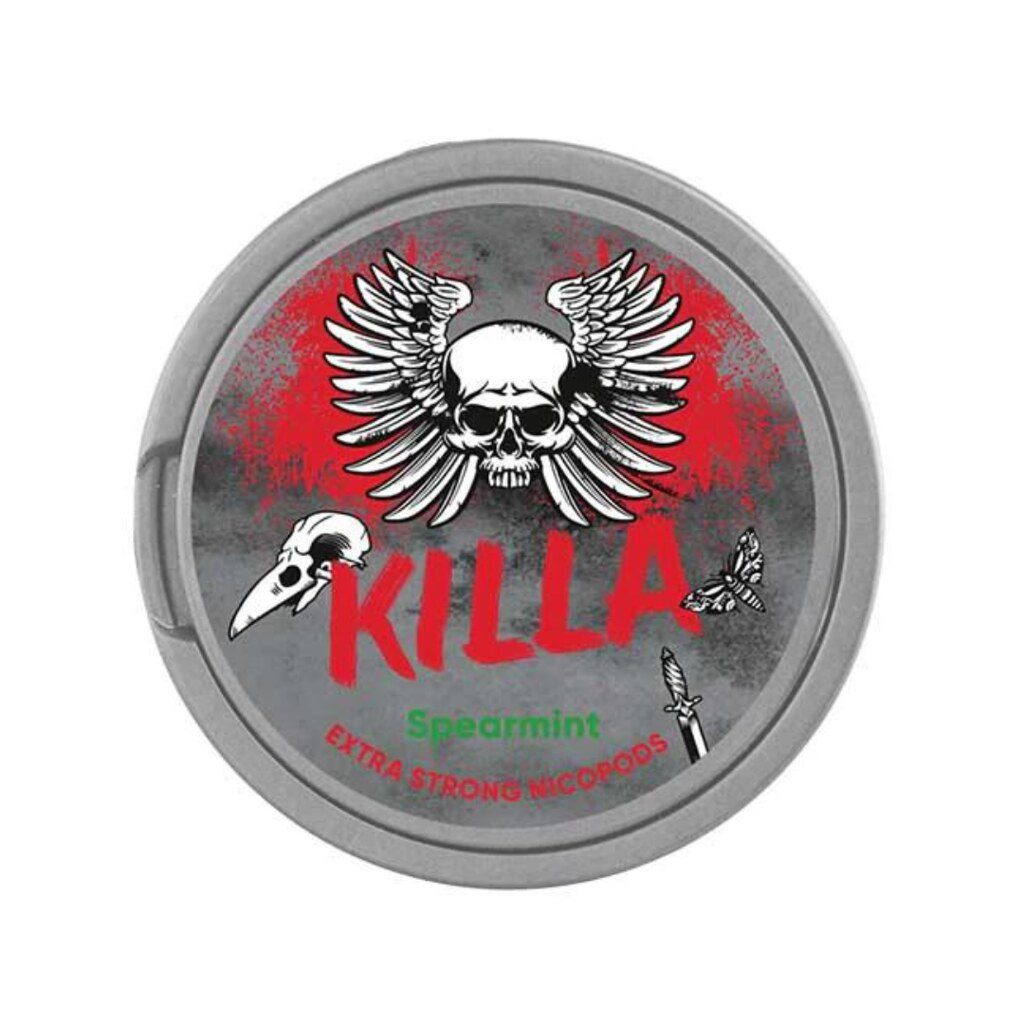 Killa Extra Strong Nicopods 16mg Per Pounch Spearmint 10 Pack Main image
