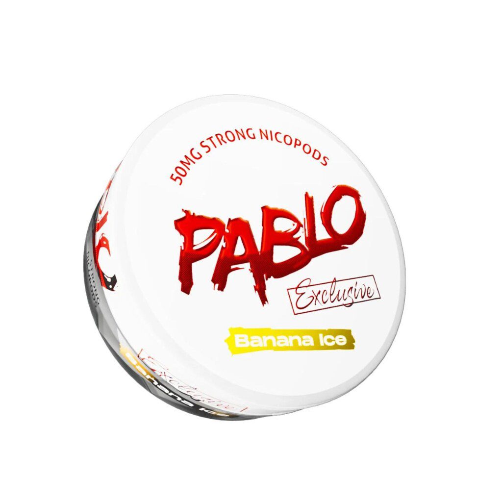 Pablo Strong Nicopods 50mg Banana Ice 10 Pack Main image