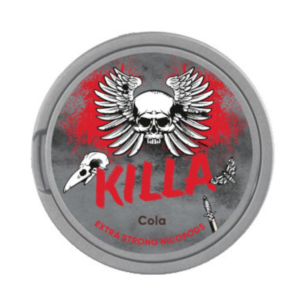 Killa Extra Strong Nicopods 16mg Per Pounch Cola 10 Pack Main image