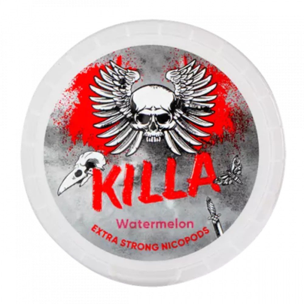 Killa Extra Strong Nicopods 16mg Per Pounch Watermelon 10 Pack Main image