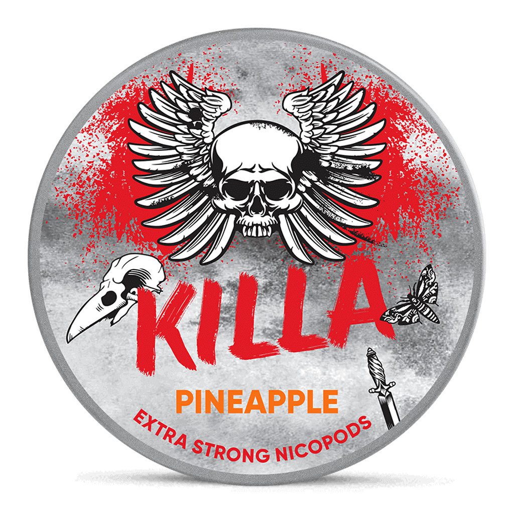 Killa Extra Strong Nicopods 16mg Per Pounch Pineapple 10 Pack Main image