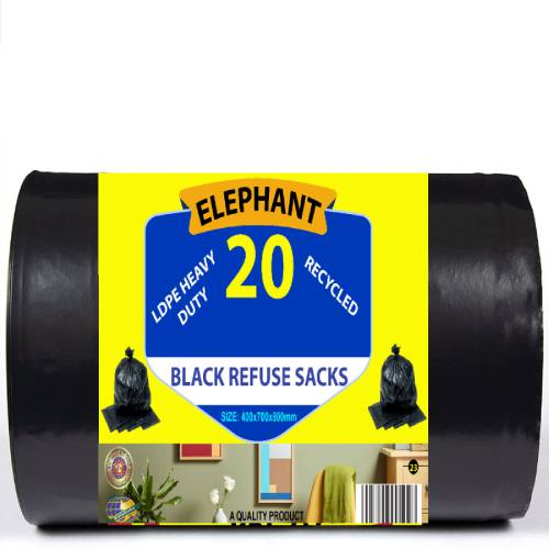 ELEPHANT BLACK BAGS 20s Main image