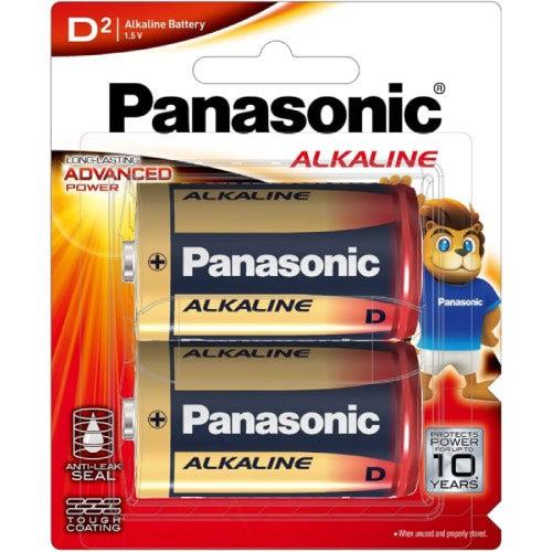 PANASONIC ALKALINE D BATTERY 2S Main image
