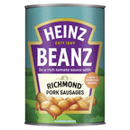 HEINZ BEANS & PORK SAUSAGES 415g